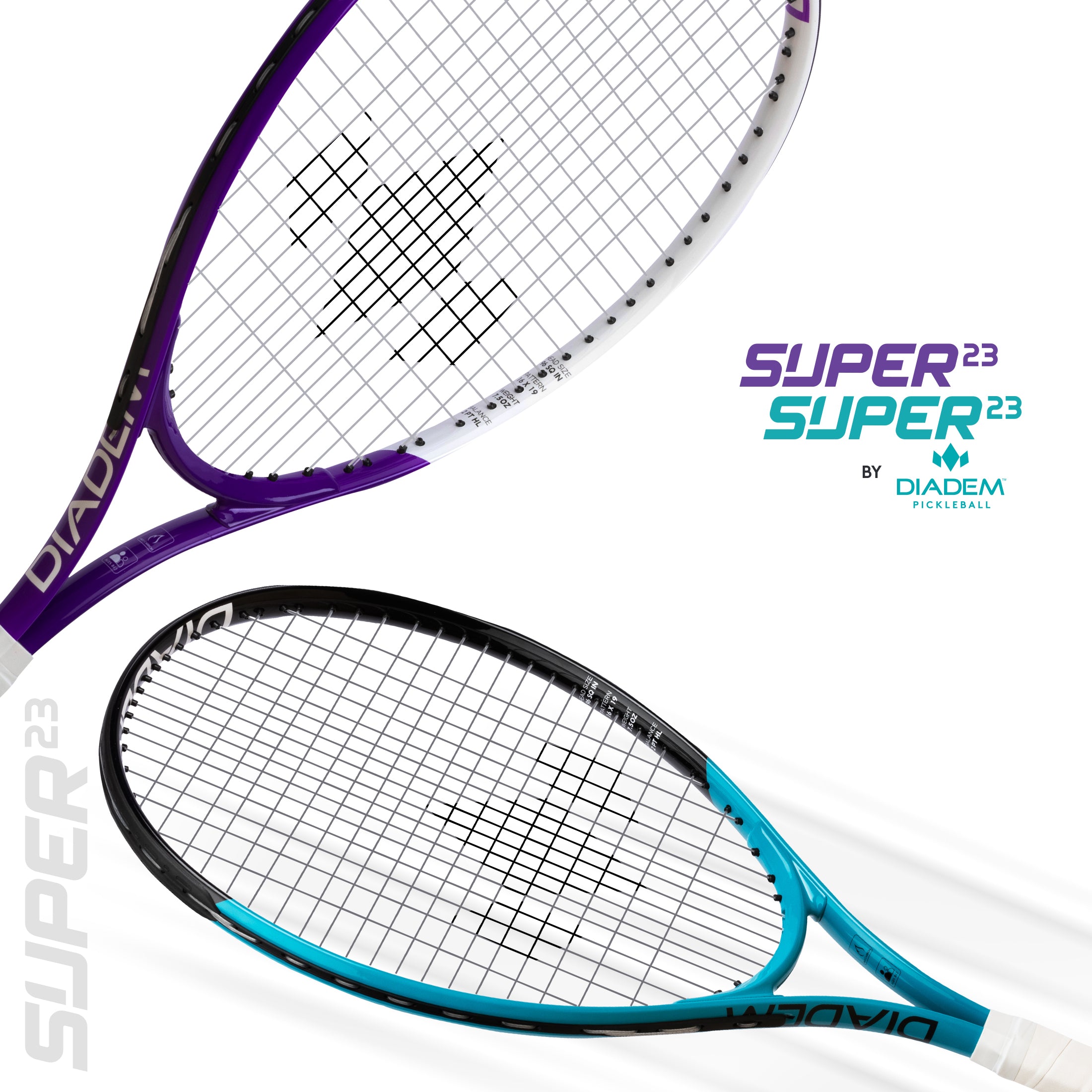 Super 23 — Diadem pickleball product photo