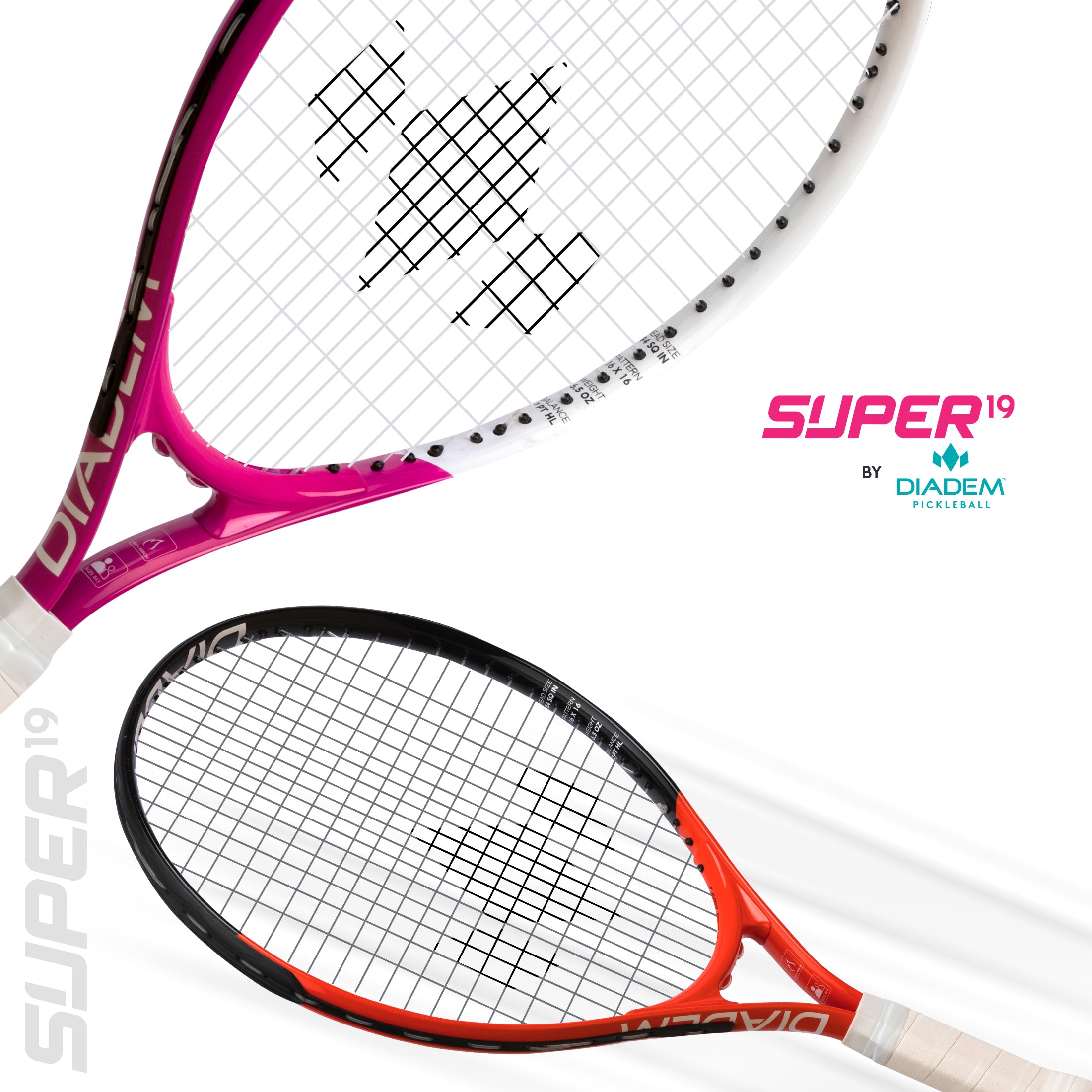 Super 19 — Diadem pickleball product photo